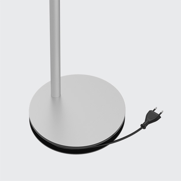 <p>Sockel mit integriertem Kabeldepot</p>